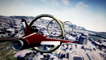 VR rocket simulation image