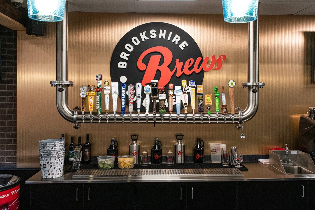 a photo of the beers on tap