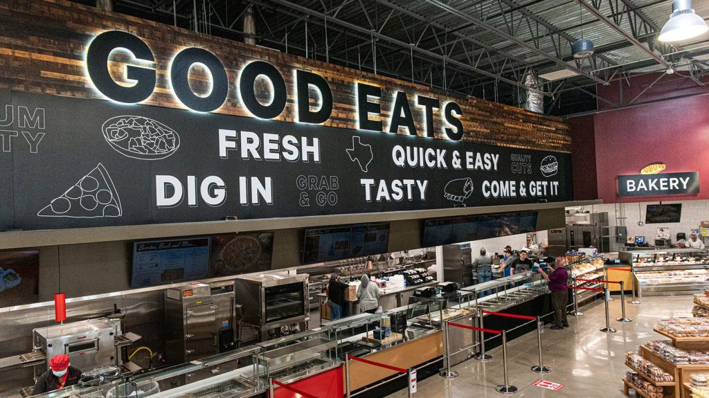 fresh dining counter