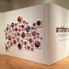 a photo of the opening area of the J. Wayne Stark Galleries Faculty Biennial Exhibition
