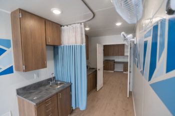 interior of a medical clinic