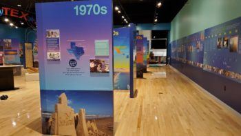 image of the exhibit inside museum