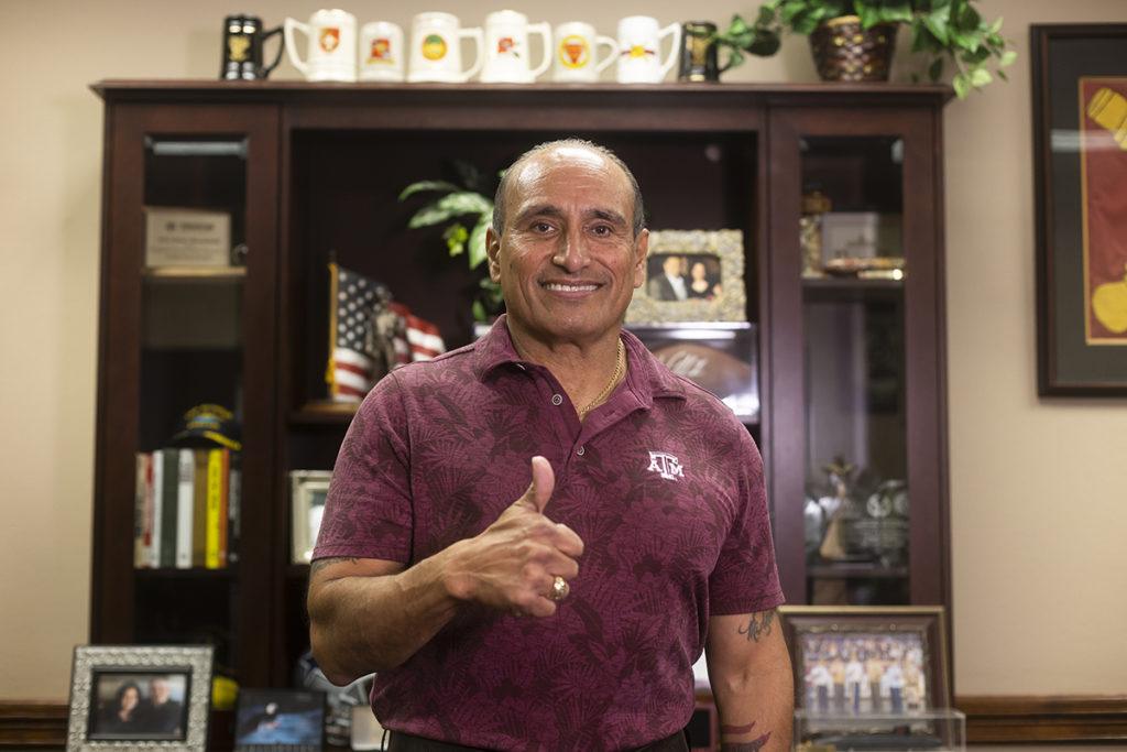 BG Ramirez in his office