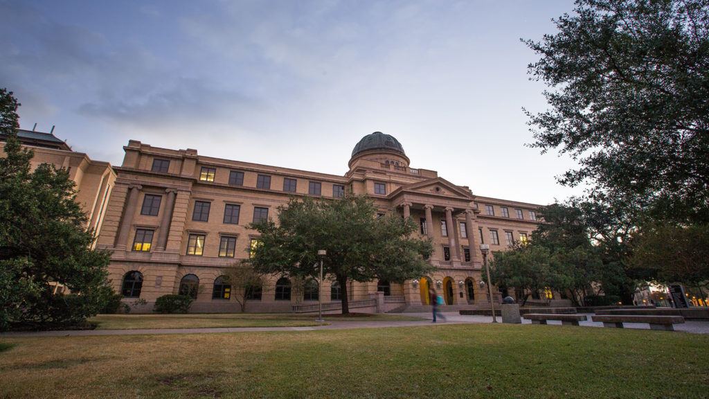 the Academic Building