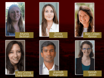 Amanda Beckman, Donnie Seacrest, Mary Colleen Hannon, Ana Cristian Chang-Gonzalez, Aravindh Nagarajan, Hannah Justen