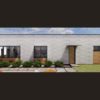a rendering of the side of the house