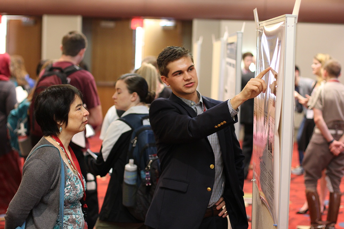 attendees of the Undergraduate Research Symposium