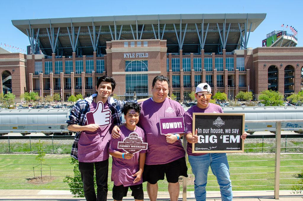 family weekend visitors