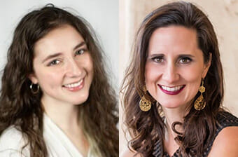 Portraits of Rebecca and Christyn Taylor