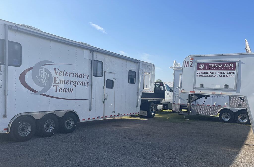 the veterinary emergency team's mobile care unit