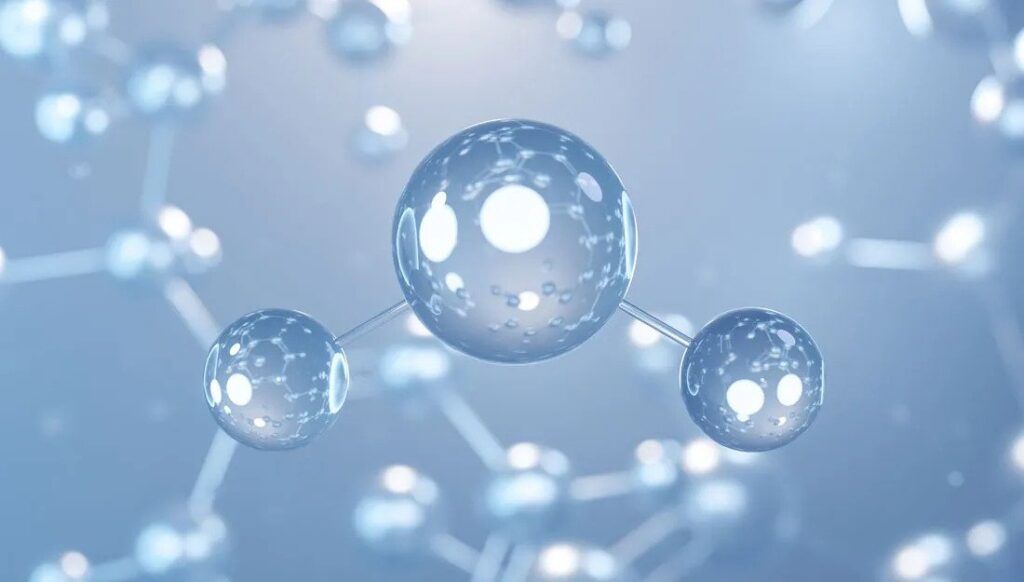 3D rendering of hydrogen sulfide