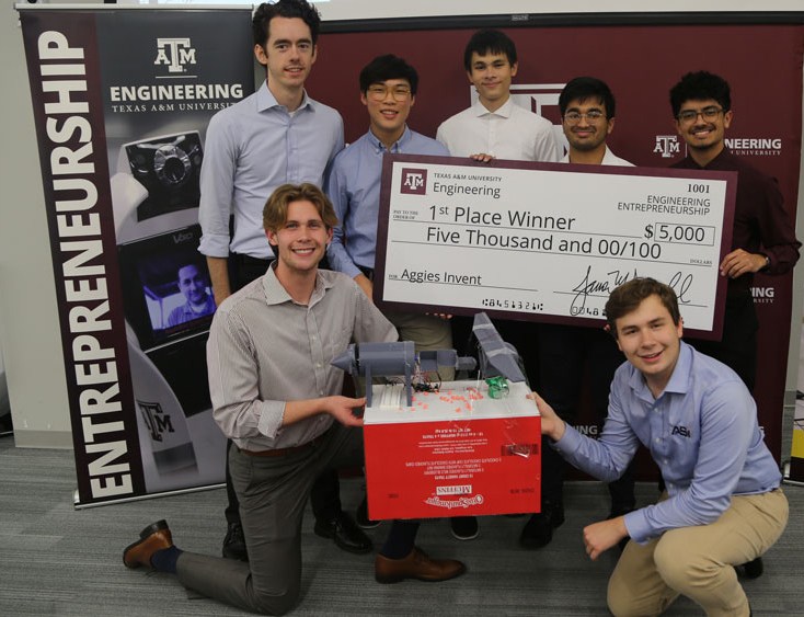 Team BioTect developed an innovative solution for landmine detection, winning first place in the competition.