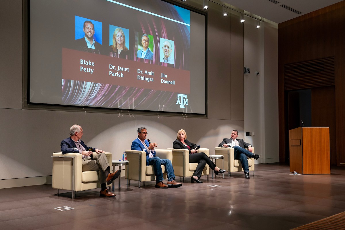 The Entrepreneurial Faculty Panel: Crafting Future Entrepreneurs featuring Blake Petty, Dr. Janet Parish, Dr. Amit Dhingra and Jim Donnell