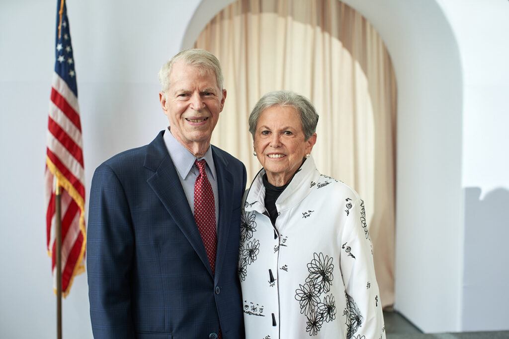 Dr. Leonard Berry and his wife Nancy