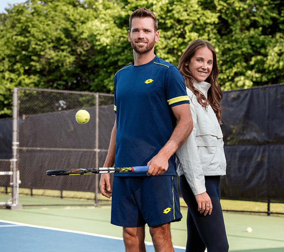 Austin Krajicek ’11 and his wife, Misia ’18