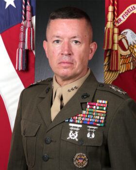 An official military portrait of Lt. Gen. James W. Bierman Jr.