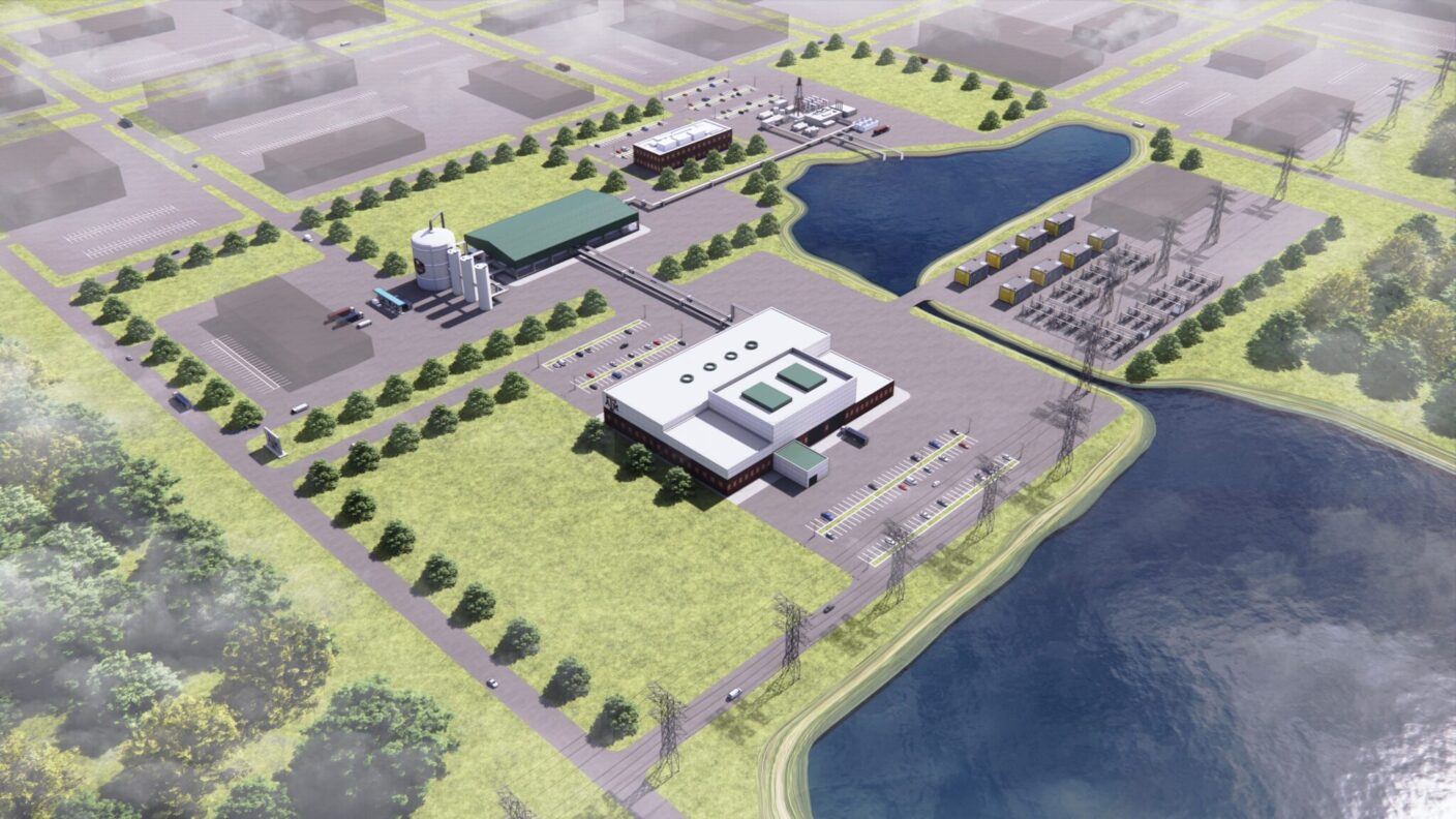 A rendering of the Texas A&M University System's energy proving ground at the RELLIS campus.