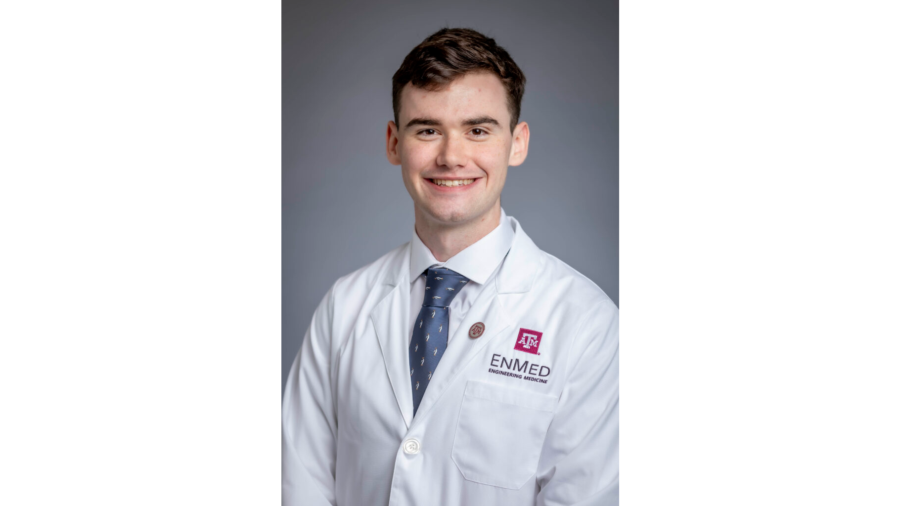 Photo of Carson Benner, second year medical student at Texas A&M EnMed