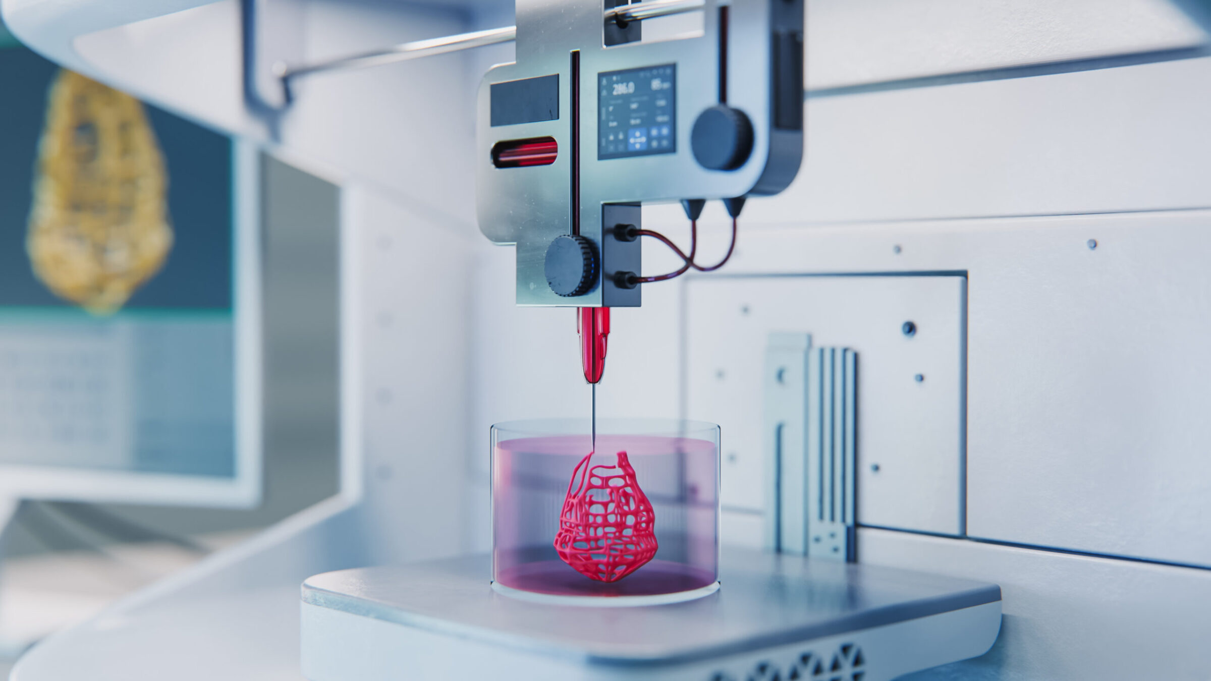 Building breath, layer by layer: 3D printing with living lung cells in extreme environments