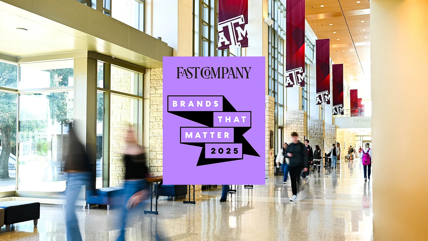 Texas A&M University named one of Fast Company’s 2025 Brands That Matter