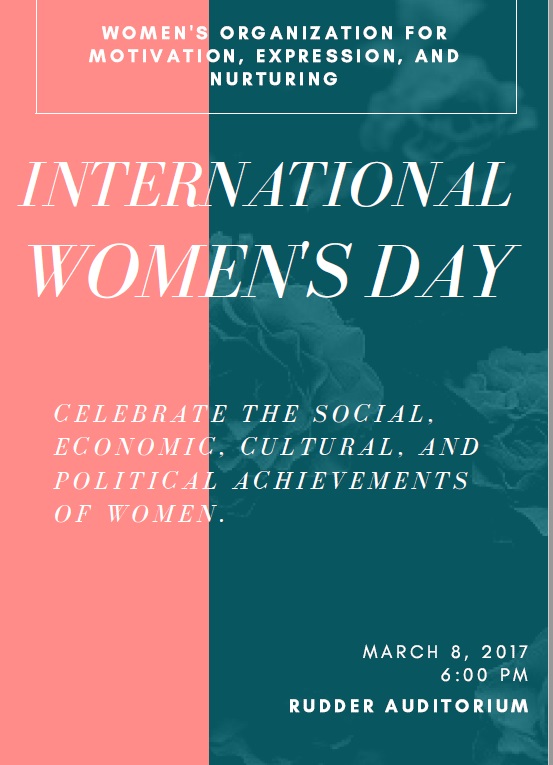 womens day flyer