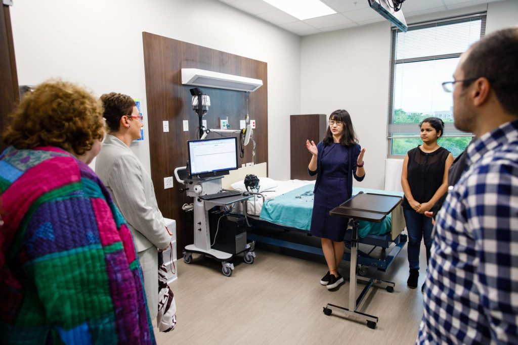 The new facility also includes 12 overnight stay beds.