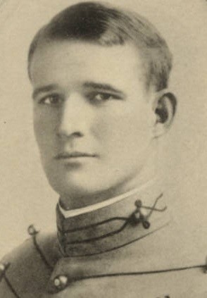 Black and white headshot of Butts in uniform