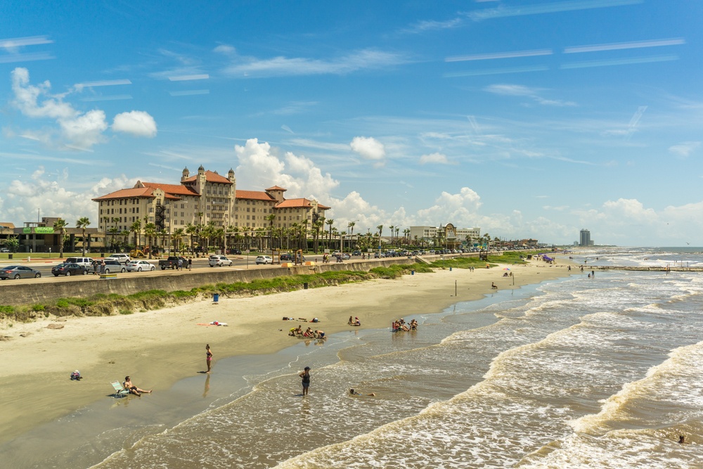 Galveston beach