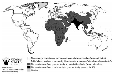 Global Brideprice Map