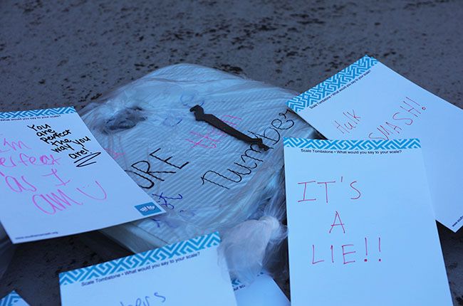 a pile of papers with positive affirmations written on them