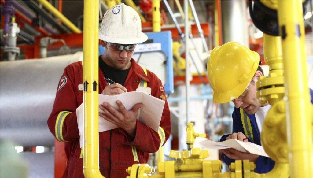 oilfield workers