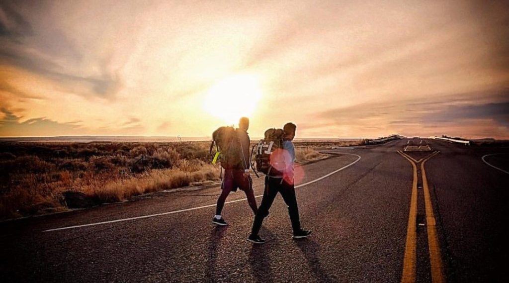 sunset hike