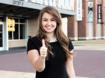 2018-2019 Student Body President Amy Sharp