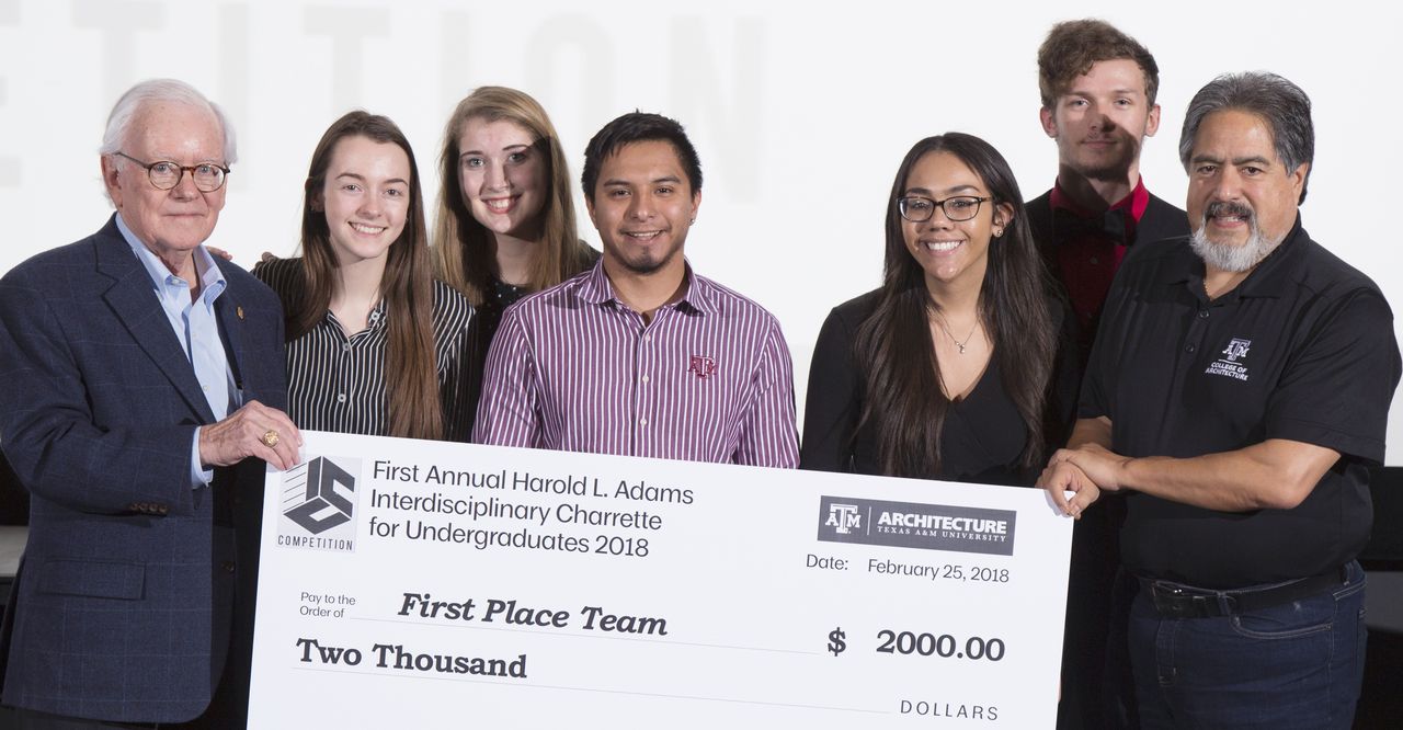The winning charrette team earned $2000.