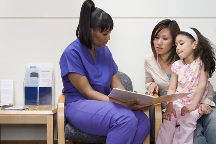 Including family as part of the care team is an important part of childhood cancer care. (Shutterstock)