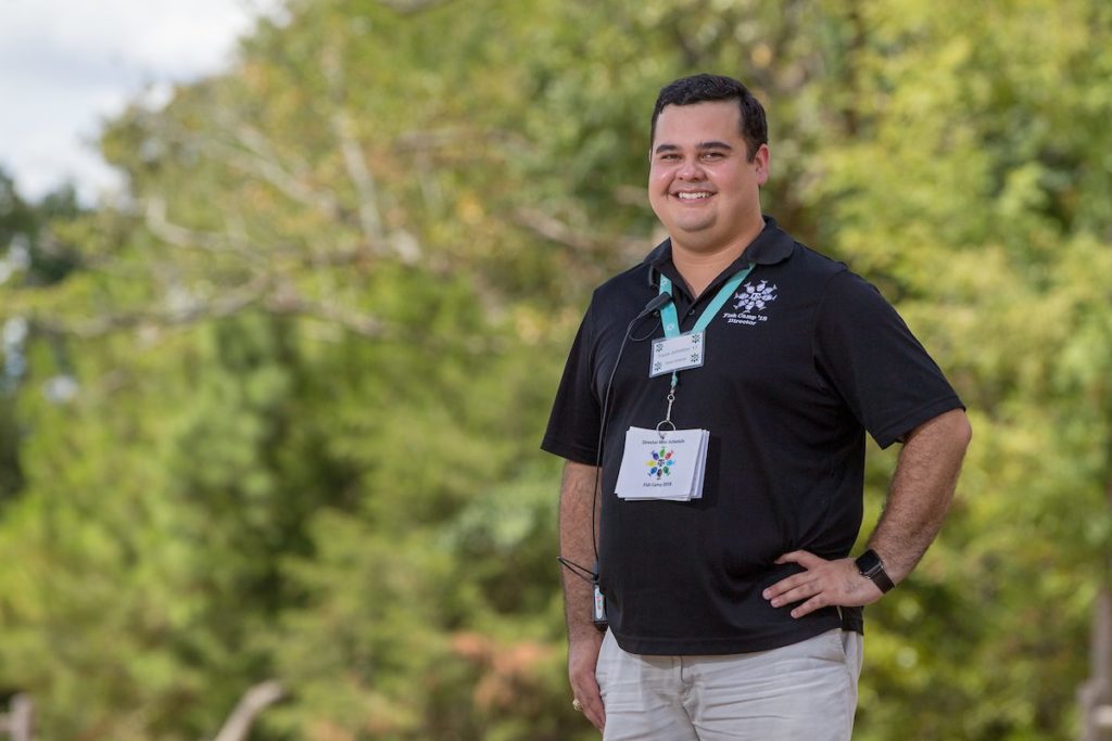 Fish Camp Head Director Travis Johnston