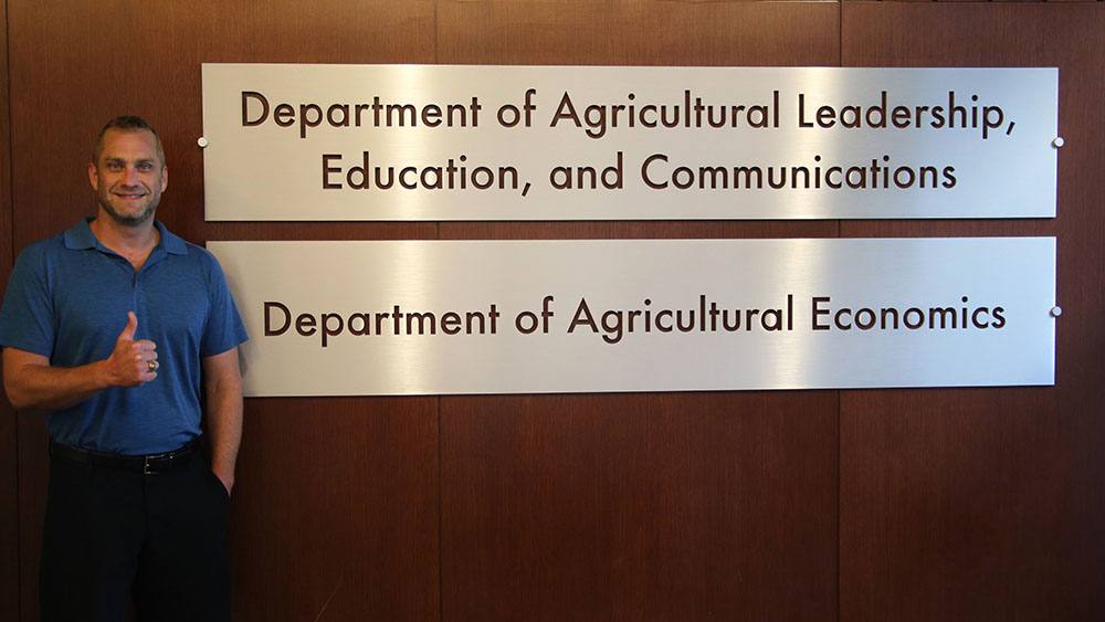 Iraq combat veteran Steve Mullen will deliver a commencement speech during spring ceremonies this weekend. (Texas A&M College of Agriculture & Life Sciences)