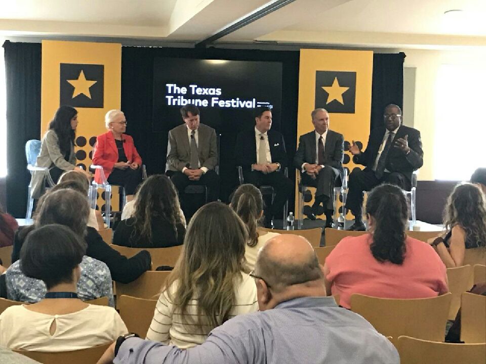The Texas Tribune Festival panel "The Economics of Higher Ed"