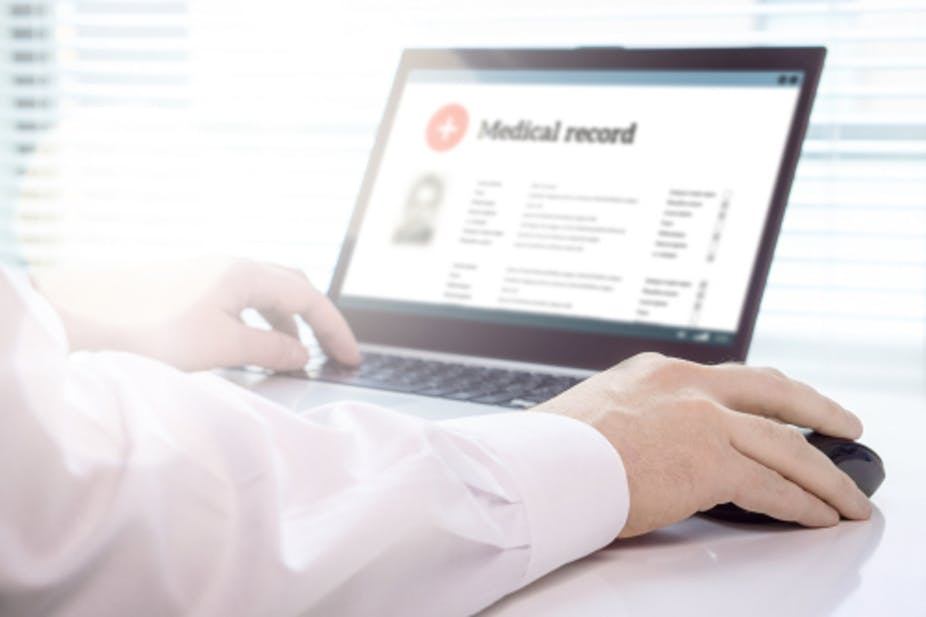 Electronic medical records could be shared between health systems, allowing doctors to share information and possibly improve care. (Shutterstock)