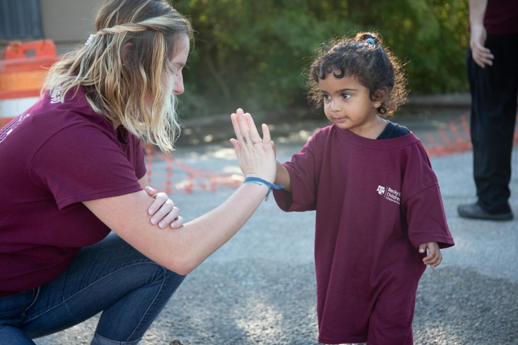 The Becky Gates Children’s Center at Texas A&M University hosts a 20th anniversary celebration. (Student Affairs)