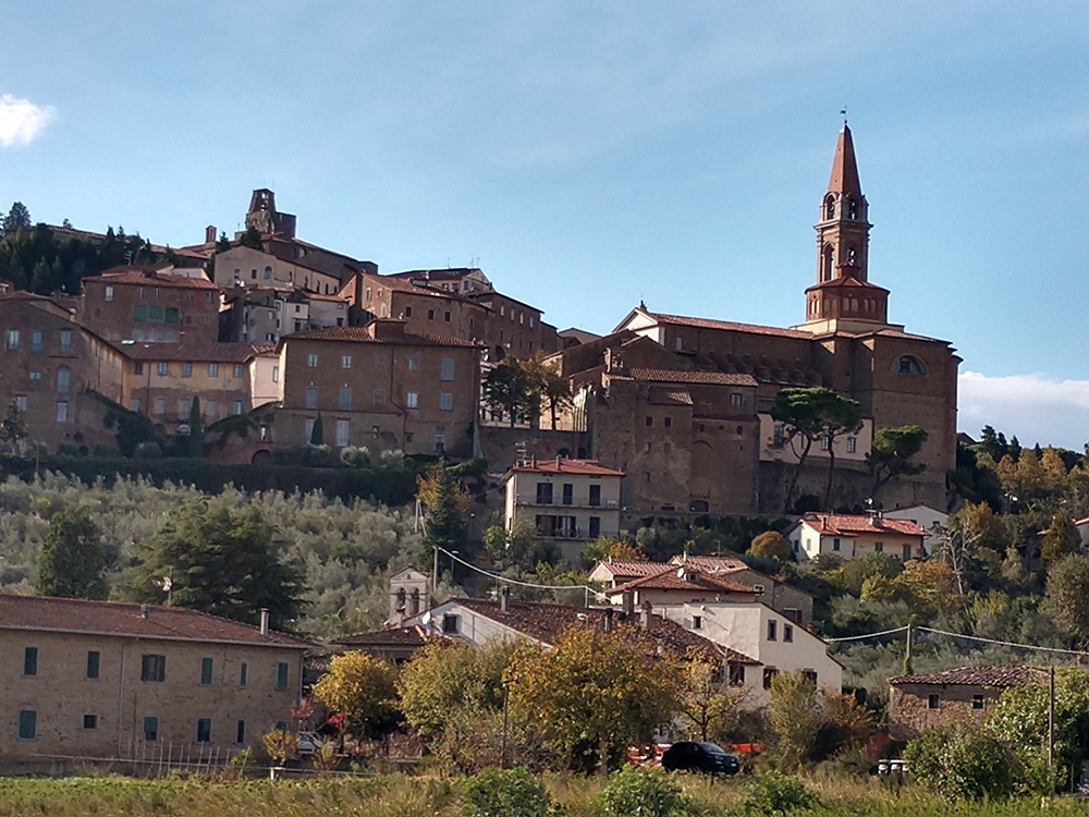 The 500-year-old ex-convent and chapel of Santa Chiara in Castiglion Fiorentino, Italy. (Texas A&M Provost)